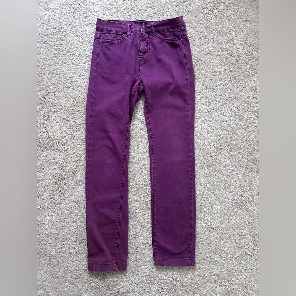BDG Jeans purple fuchsia high rise cigarette ankle jeans size 25 W 30 L